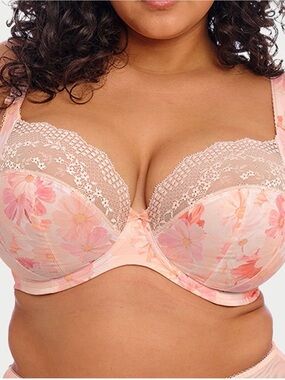 Elomi Lucile cosmos underwire stretch lounge bra size 32L, (US) excellent